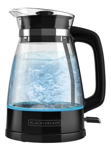 Hervidor Artesanal Black+decker Ke7000b-la Capacidad De 1.7l