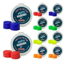 Comprar Putty Buddies - Tapones Para Los Oídos Flotantes 10 Pares, De Silicona Suave, Para Nadar Y Bañarse, Inventado Por Médico, Mantiene El Agua Fuera, Tapones Para Los Oídos De Natación De Alta Calidad