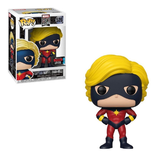 Funko Pop 526 Marvel 80th- First Appearance- Captain Marvel 