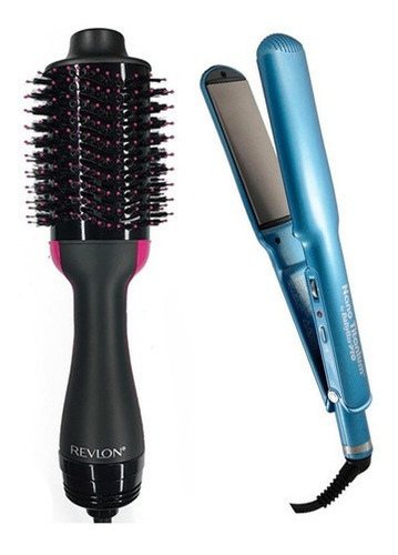 Revlon Cepillo Secador Volumen + Plancha Babyliss 9559