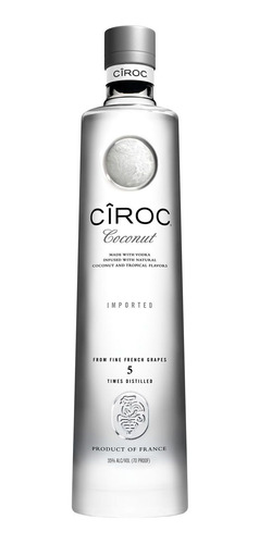 Imagem 2 de 2 de Vodka Ciroc Coconut