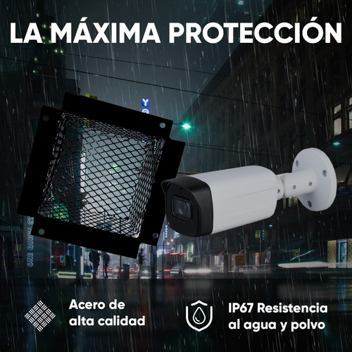 Kit Cámara 2 Mp Ir60m I6-0280b + Protección Metálica