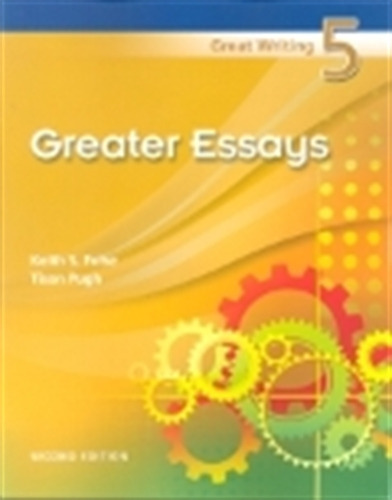 Great Writing 5 - Greater Essays - Book, De Folse, Keith S.. Editorial Heinle Cengage Learning, Tapa Blanda En Inglés Americano, 2011
