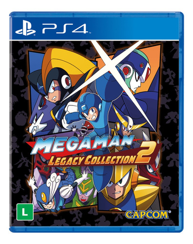 Mega Man Legacy Collection 2 Ps4 - Mídia Física