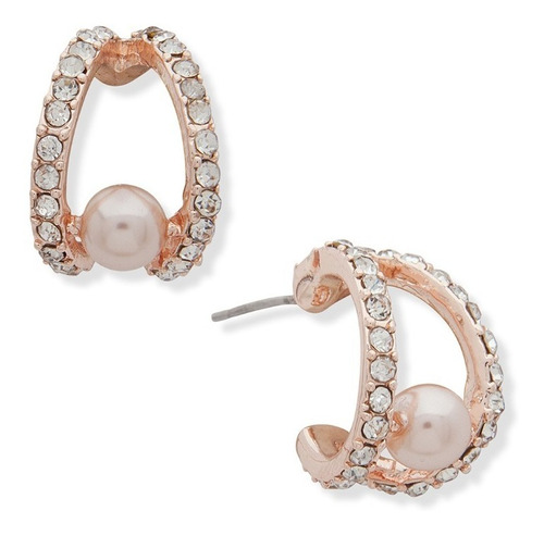 Aretes Rose Gold You're Invited Crystals