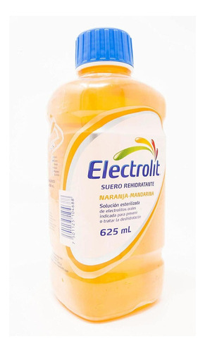 Pack De 12 Suero Electrolit Naranja Mandarina 625 Ml