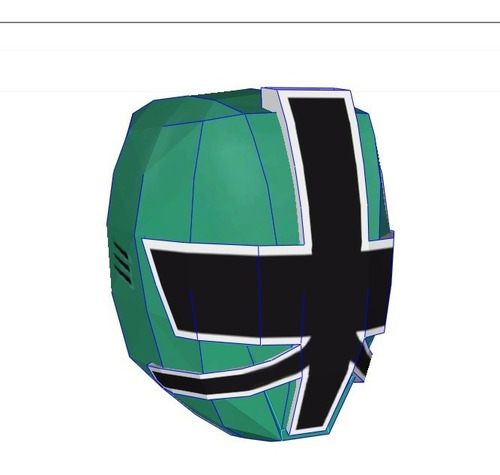 Lote De 6 Planos Casco Power Ranger Samurai + Espada Samurai