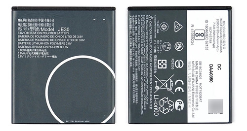 Bateria Para Motorola Moto E5 Play Je30 Con Garantia