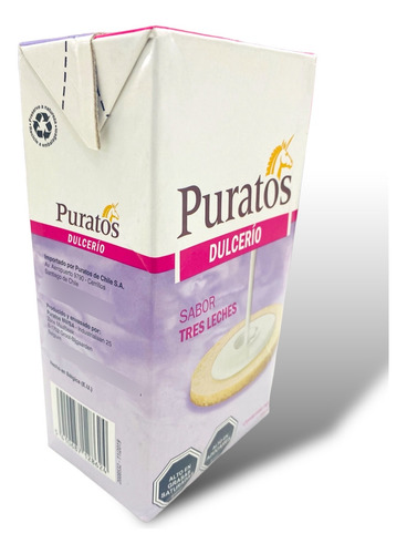 Dulcerio Tres Leches Puratos 1 Litro. Dulcerio Para Quesillo