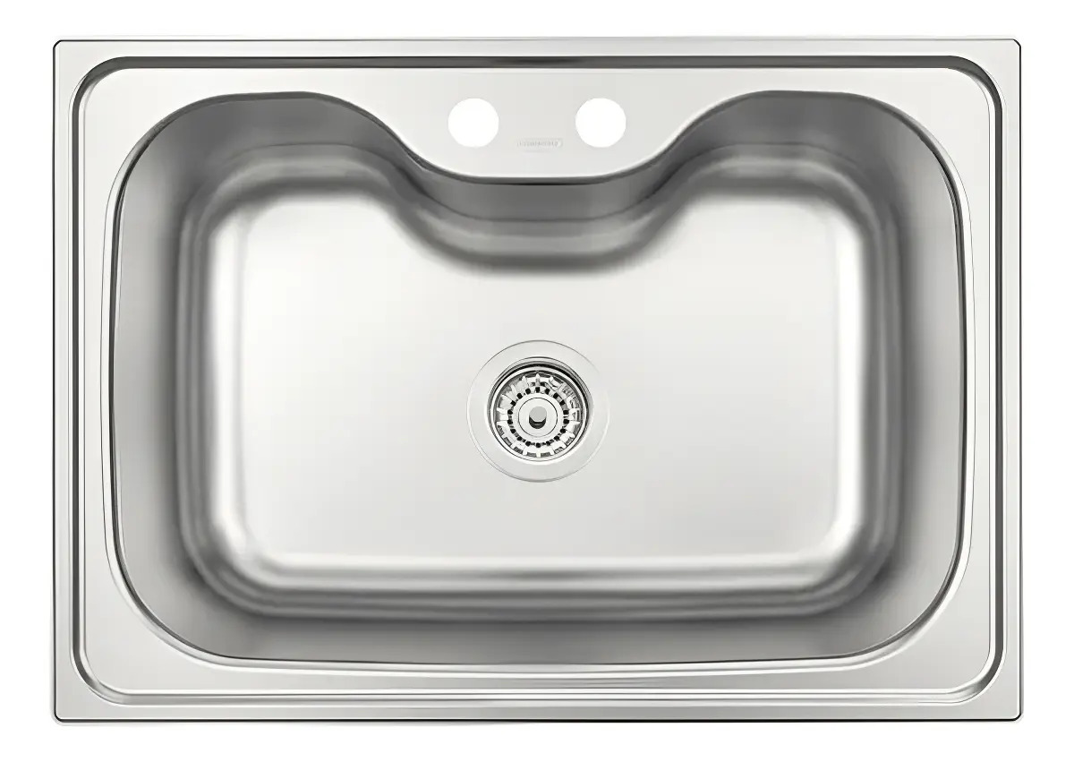 Tramontina Morgana 60 fx Undermount cuba de aço inox 69x49cm válvula