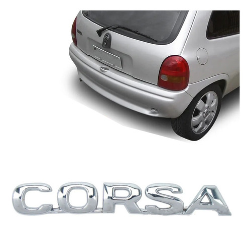 Emblema Adesivo Letra Corsa Para Corsa Wind