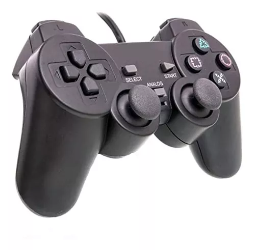 Controle Joystick Wireless Analógico com Vibração para PS2 PRO50