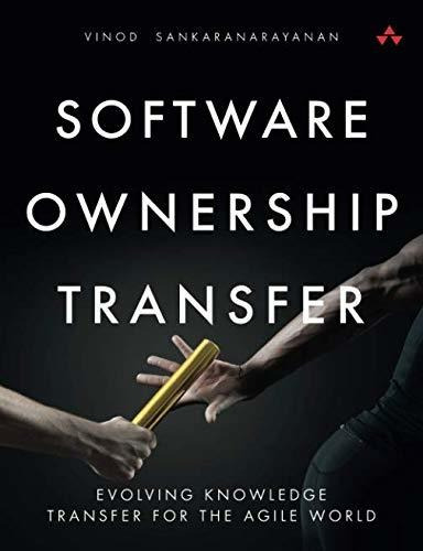 Libro Software Ownership Transfer: Evolving Knowledge Tran