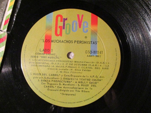 Imagen 5 de 5 de Hugo Del Carril, Nelly Omar - Los Muchachos Peronistas