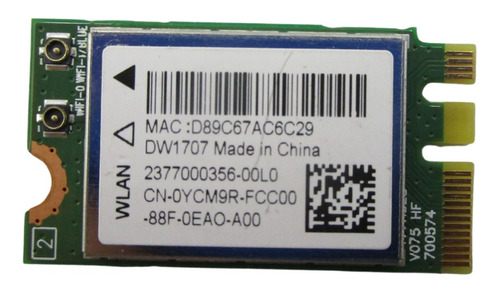 Tarjeta Wifi Dell 0ycm9r Inspiron 3670 300mbps Bluetooth