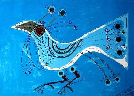 Arte Del Uruguay : Páez Vilaró, Carlos - Litografía 50x70cm