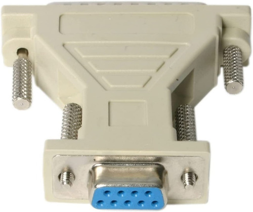3 Adaptadores De Cable Serial Db9 A Db25 F/m- At925fm, Beige