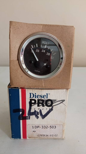 Voltimetro Diesel Pro 24v 