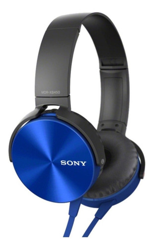 Imagen 1 de 7 de Auricular Vincha Extra Bass Con Micrófono Mdr-xb450ap