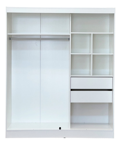 Ropero Placard Gold 1.50 X 1.80 X 0.55 Puerta Colgante Blanco