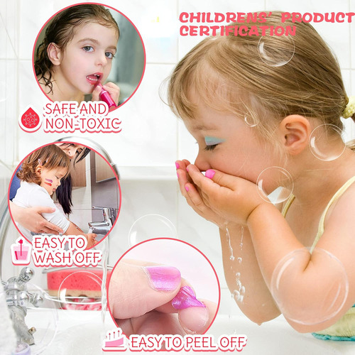 Conjunto De Maquiagem Infantil, Presentes Para Meninas