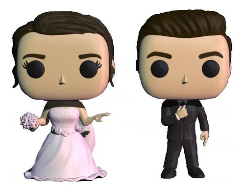 Funko Pop Muñeco Pareja Boda Torta Casamiento Personalizado