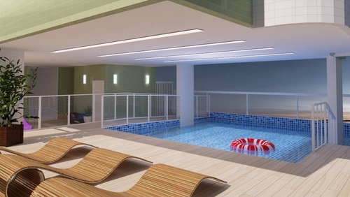 Imagem 5 de 8 de Apartamento, 2 Dorms Com 58.62 M² - Caiçara - Praia Grande - Ref.: Go7 - Go7