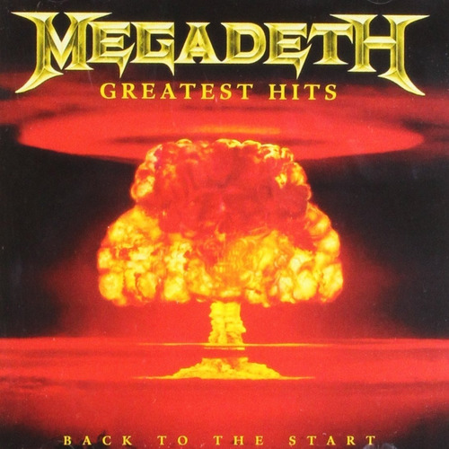 Cd Megadeth Greatest Hits Nuevo Sellado