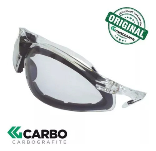 Óculos De Segurança Cayman - F Incolor Carbografite Ca 35790