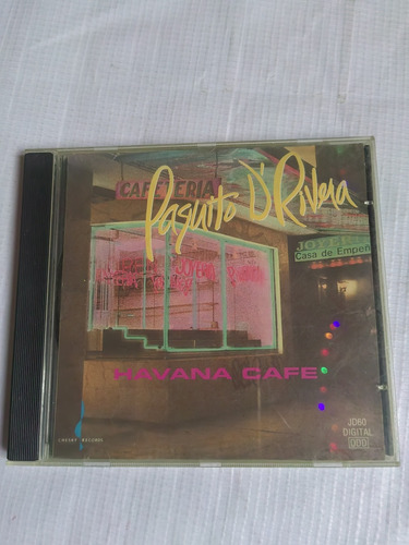 Paquito D Rivera Havana Café Disco Compacto Original 
