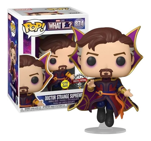 Imagem 5 de 6 de Funko Pop Doutor Estranho 874 What If Edição Especial Marvel