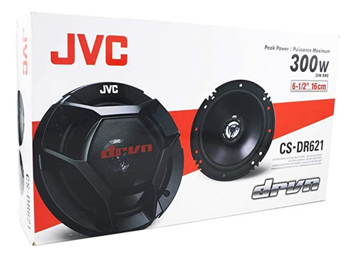 Cornetas 6 1/2 Jvc Serie Drvn 300 Watts 50 Rms Cs-dr621