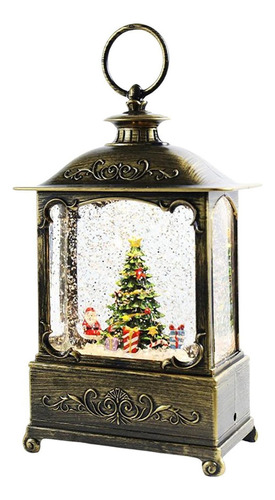 * Caja De Música De Navidad Brillante Creativa, Lámpara De
