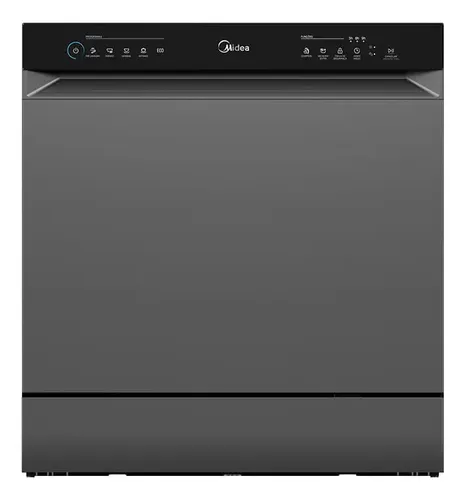 Lava-Louças Midea 8 Serviços Cinza, Painel Touch Plus | MercadoLivre