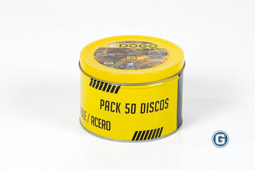 Imagen 3 de 7 de Disco Corte Amoladora Acero Dogo 115 X 1 Mm X50u Sim Tyrolit