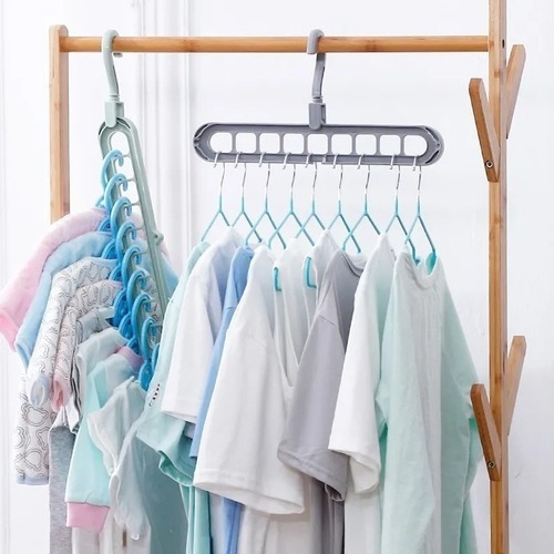 Cabide Organizador Multifuncional 360º Arara Guarda Roupa