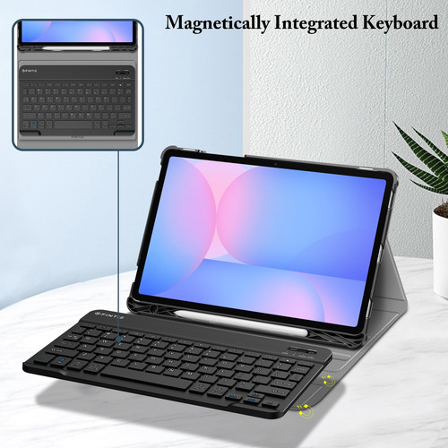 Keyboard Case Fintie For Samsung Galaxy Tab S10 Fe/s9 Fe 5g