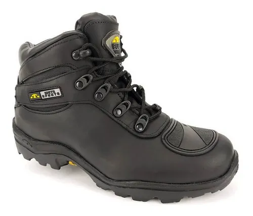Bota Bull Terrier Tibet Moto Motociclista Couro Natural nf