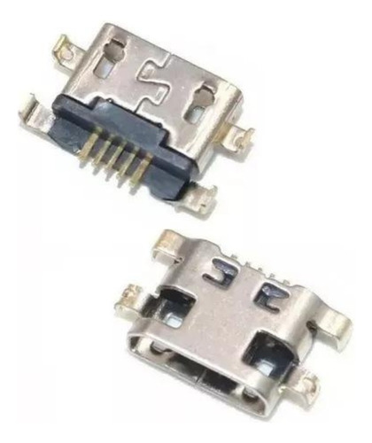 Kit 3 Conector Carga Micro Usb V8  P/ Alcatel A5 5085j 5085n