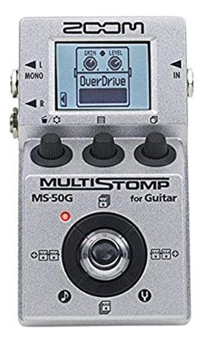 Zoom Ms50g Pedal De Guitarra Multistomp