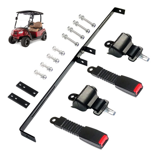 Aiweiluck Carrito Golf Retractil Para 2 Pasajero 42 Kit