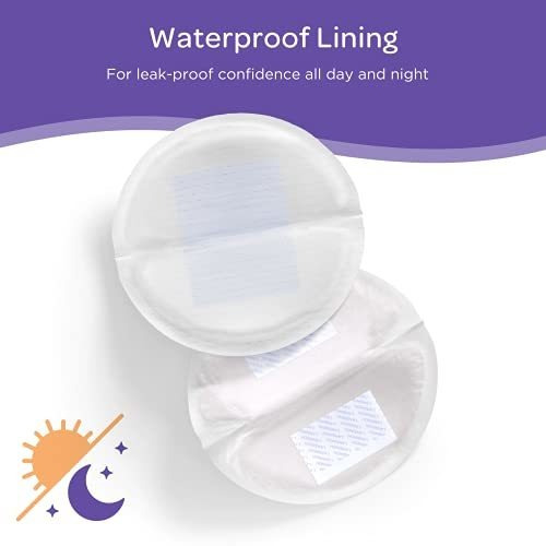 Protectores De Lactancia Absorbentes Desechables 200 Pzas Blanco