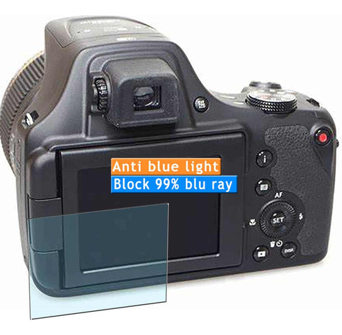 3 Protector Pantalla Anti Luz Azul Para Kodak Pixpro Astro