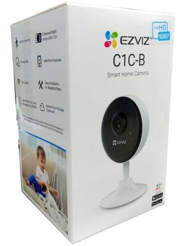 Imagen 6 de 6 de Cámara Seguridad Ip Fhd Visión Nocturna C1c Ezviz Ez-c1cfhd