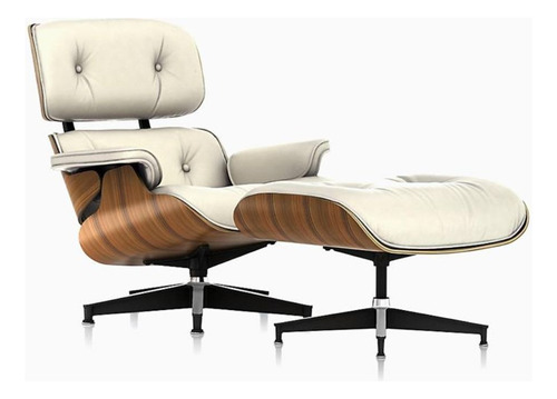 Butaca Diseño Eames Lounge Otomano Sillon Poltrona Lcm