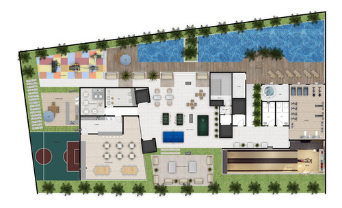 Imagem 24 de 25 de Avenida Perimetral Residencial Da Vinci 3 Quartos 3 Sts Modalidade Scp Lazer - Meuimo163 - 68741874