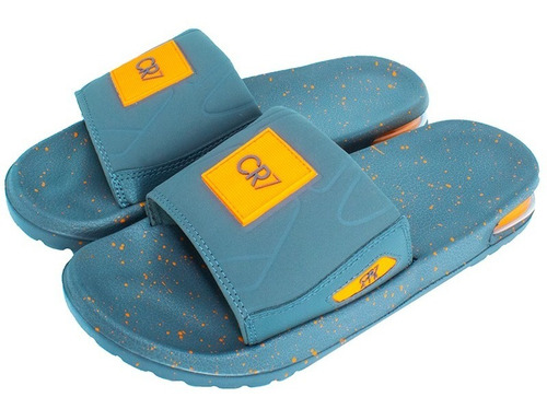 Imagen 3 de 4 de Sandalias Casual Cr7 Gris Cr707gn Moletto