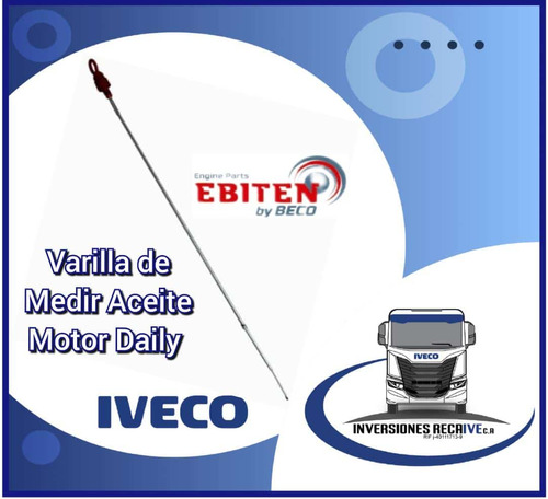 Varilla De Medir Aceite Iveco Daily Y Power Daily