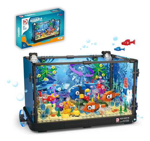 Juegos De Construccion De Tanques Nubee, Acuario Con Kits De