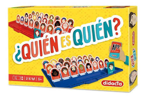 Quien Es Quien Juego De Mesa Cara A Cara Infantil Niño Niña